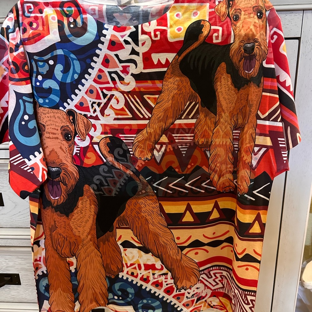 Airedale Terrier Graphic Tee